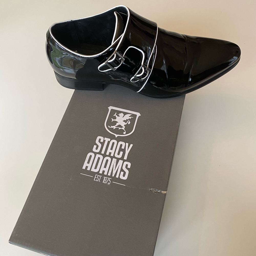 NWT STACY ADAMS MEN’S DRESS SHOE - Picture 1 of 10